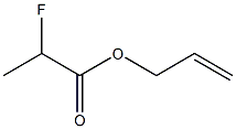 2-Fluoropropionic acid 2-propenyl ester Struktur