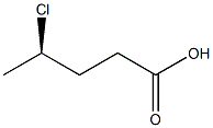 [R,(-)]-4-Chlorovaleric acid Struktur