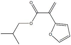 2-(2-Furyl)propenoic acid 2-methylpropyl ester Struktur