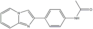 (4'-[Imidazo[1,2-a]pyridin-2-yl]acetanilide) Struktur