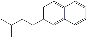 2-Isopentylnaphthalene Struktur