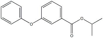 m-Phenoxybenzoic acid isopropyl ester Struktur