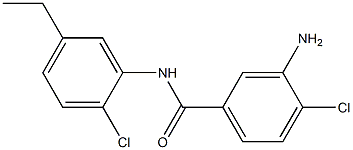 3-Amino-2',4-dichloro-5'-ethylbenzanilide Struktur