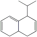 1,4,4a,5-Tetrahydro-1-isopropylnaphthalene Struktur