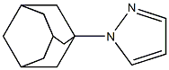 1-(Adamantan-1-yl)-1H-pyrazole Struktur