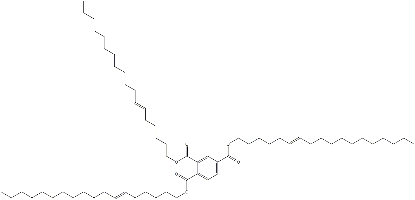 1,2,4-Benzenetricarboxylic acid tri(6-octadecenyl) ester Struktur