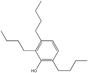 2,3,6-Tributylphenol Struktur