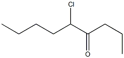 5-Chloro-4-nonanone Struktur