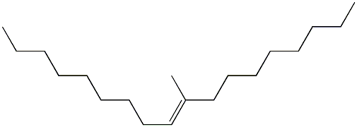 9-Methyl-9-octadecene Struktur