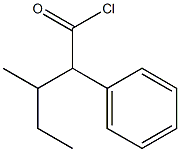 3-Methyl-2-phenylvaleryl chloride Struktur