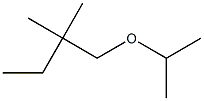 2,2-Dimethyl-1-isopropoxybutane Struktur