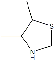 4,5-Dimethylthiazolidine Struktur