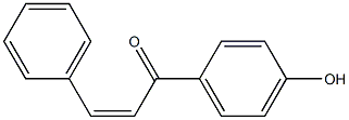 4'-Hydroxy-cis-chalcone Struktur