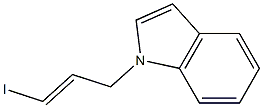 1-[(E)-3-Iodo-2-propenyl]-1H-indole Struktur