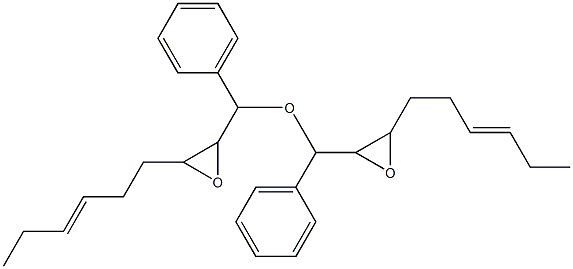 3-(3-Hexenyl)phenylglycidyl ether Struktur