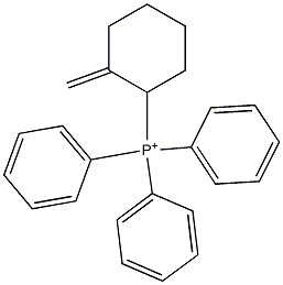 Triphenyl(2-methylenecyclohexyl)phosphonium Struktur