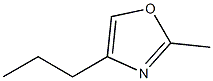 2-Methyl-4-propyloxazole Struktur