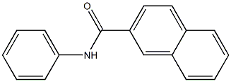 N-Phenylnaphthalene-2-carboxamide Struktur