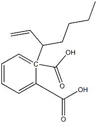 (-)-Phthalic acid hydrogen 1-[(R)-1-heptene-3-yl] ester Struktur