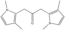 1,3-Dimethyl-1H-pyrrol-2-yl(methyl) ketone Struktur