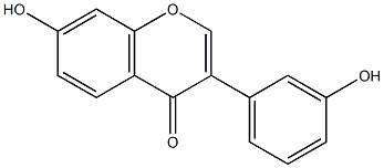 3',7-Dihydroxyisoflavone Struktur