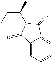 (-)-N-[(R)-sec-Butyl]phthalimide Struktur