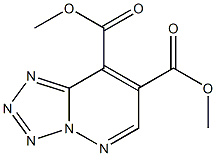 Tetrazolo[1,5-b]pyridazine-7,8-dicarboxylic acid dimethyl ester Struktur