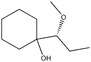 (+)-1-[(R)-1-Methoxypropyl]cyclohexanol Struktur