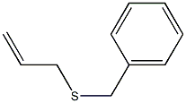 Benzyl 2-propenyl sulfide Struktur