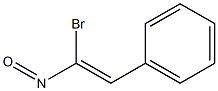 (2-Bromo-2-nitrosoethenyl)benzene Struktur