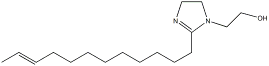 1-(2-ヒドロキシエチル)-2-(10-ドデセニル)-2-イミダゾリン 化學(xué)構(gòu)造式