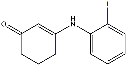 3-(2-Iodoanilino)-2-cyclohexene-1-one Struktur