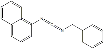 N-Benzyl-N'-(1-naphtyl)carbodiimide Struktur