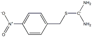 Diamino[(4-nitrophenylmethyl)thio]methylium Struktur