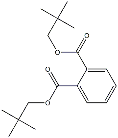 Phthalic acid dineopentyl ester Struktur