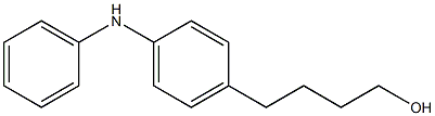 4-(4-Hydroxybutyl)phenylphenylamine Struktur