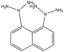 N,N,N',N'-Tetraaminonaphthalene-1,8-diamine Struktur