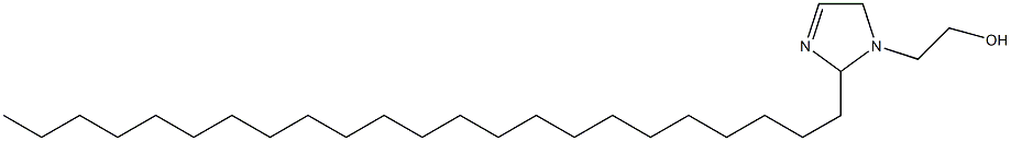 1-(2-Hydroxyethyl)-2-tricosyl-3-imidazoline Struktur