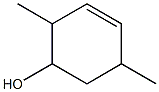 2,5-Dimethyl-3-cyclohexen-1-ol Struktur