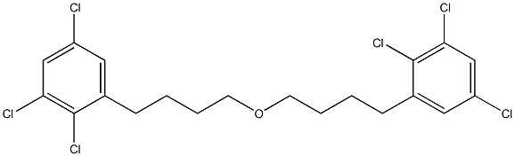 2,3,5-Trichlorophenylbutyl ether Struktur