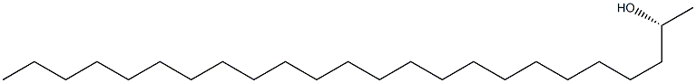 [R,(-)]-2-Tetracosanol Struktur