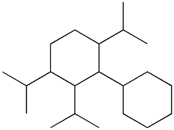 2,3,6-Triisopropyl-1,1'-bicyclohexane Struktur