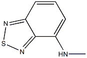 4-Methylamino-2,1,3-benzothiadiazole Struktur