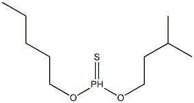 Thiophosphonic acid O-isopentyl O-pentyl ester Struktur