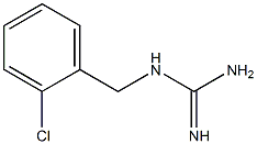 1-[(2-Chlorophenyl)methyl]guanidine Struktur