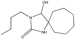 3-Butyl-4-hydroxy-2-oxo-1,3-diazaspiro[4.6]undecane Struktur