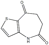 5,6,7,8-Tetrahydro-4H-thieno[3,2-b]azepine-5,8-dione Struktur