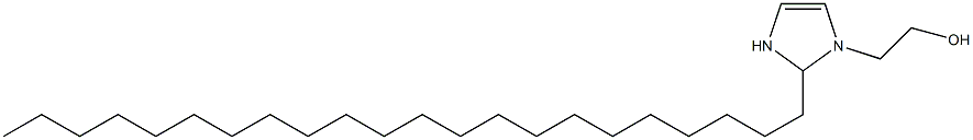 1-(2-Hydroxyethyl)-2-docosyl-4-imidazoline Struktur