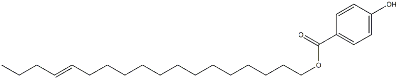 4-Hydroxybenzoic acid 14-octadecenyl ester Struktur