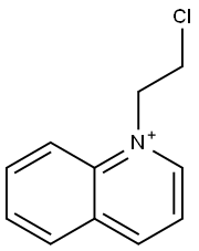 1-(2-Chloroethyl)quinolinium Struktur